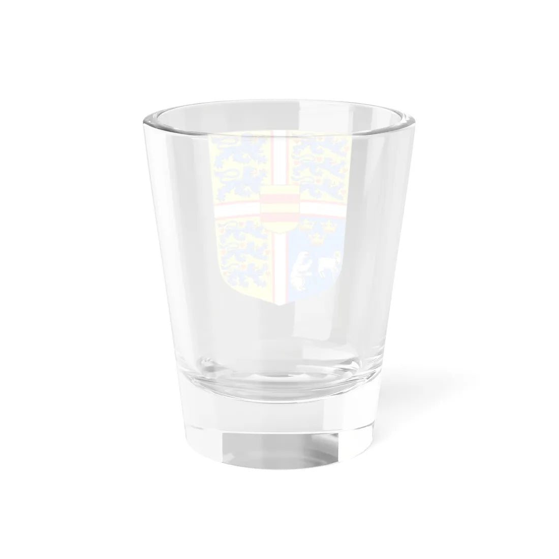 Royal arms of Denmark 1972-2024 (Denmark) (Coat of Arms) Shot Glass 1.5oz - Go Mug Yourself