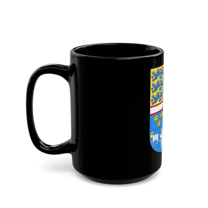 Royal arms of Denmark - Black Coffee Mug - Go Mug Yourself