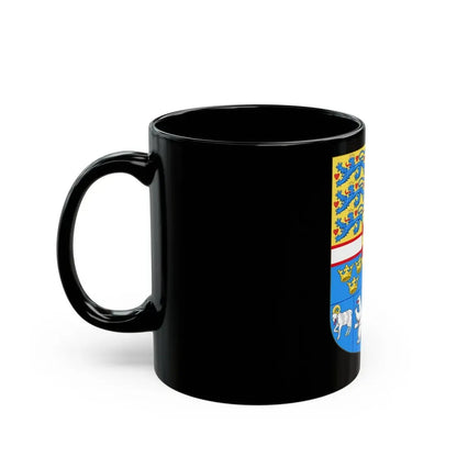 Royal arms of Denmark - Black Coffee Mug - Go Mug Yourself