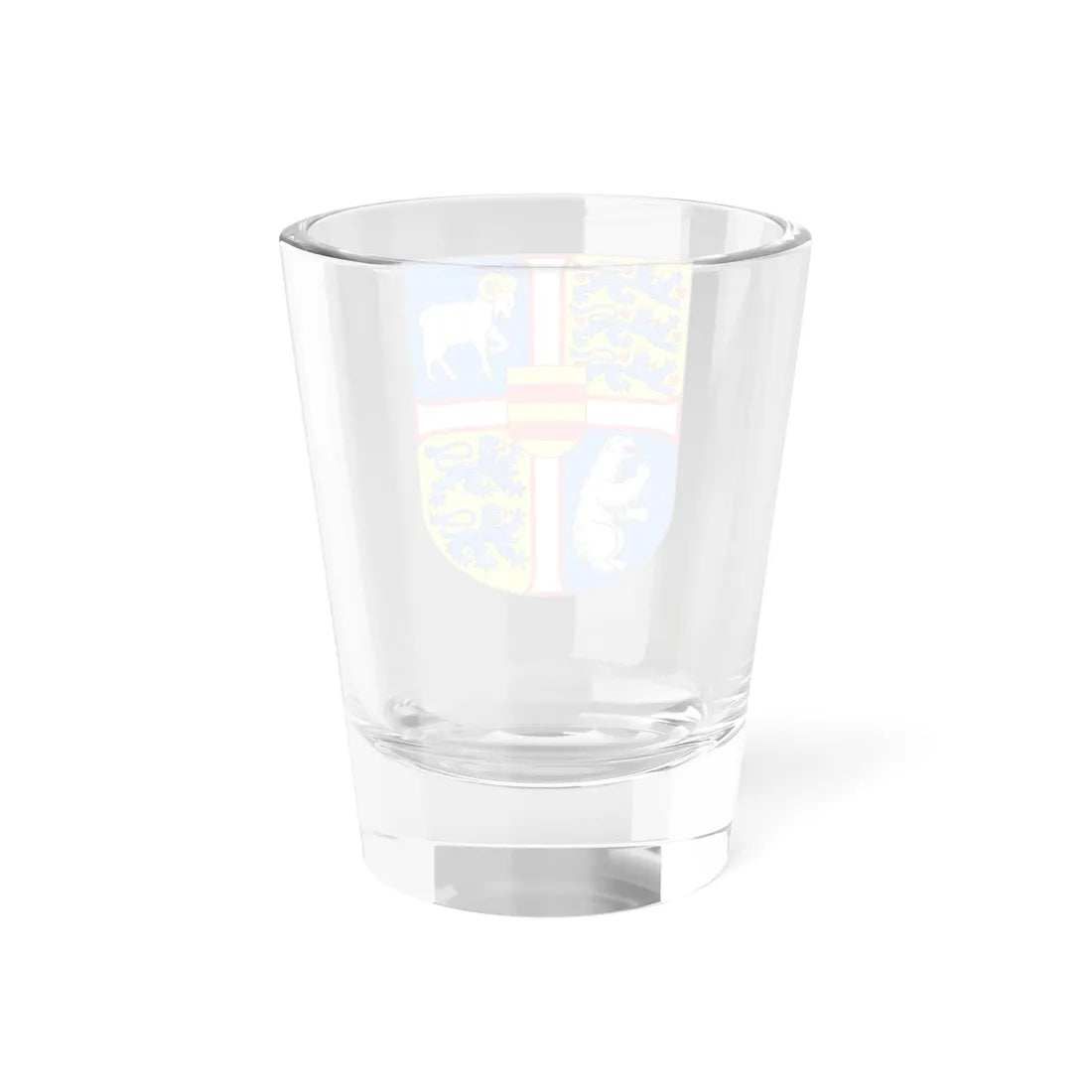 Royal arms of Denmark (Denmark) (Coat of Arms) Shot Glass 1.5oz - Go Mug Yourself