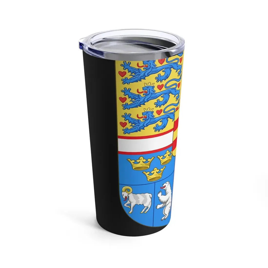 Royal arms of Denmark - Tumbler 20oz - Go Mug Yourself
