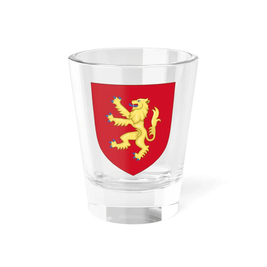 Royal Arms of England 1154-1189 (England) (Coat of Arms) Shot Glass 1.5oz 1.5oz - Go Mug Yourself
