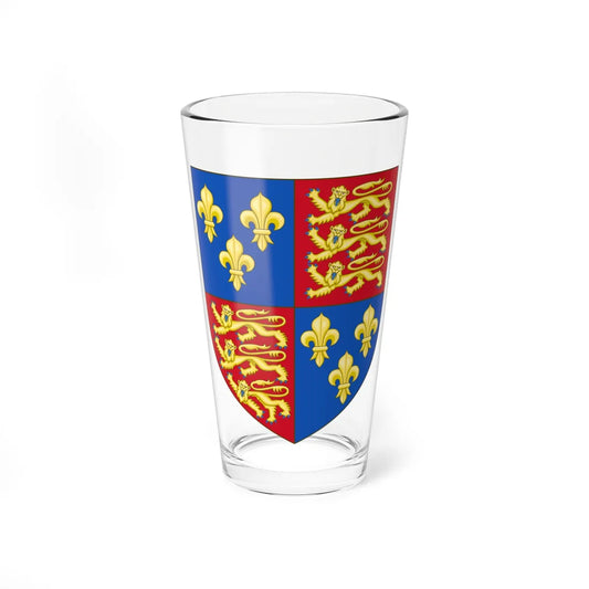 Royal Arms of England 1399-1603 (England) (Coat of Arms) Pint Glass 16oz 16oz - Go Mug Yourself