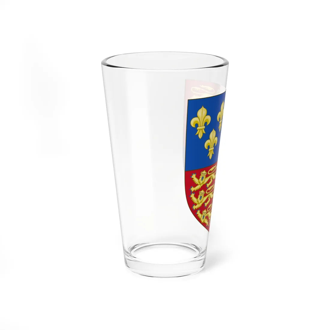 Royal Arms of England 1399-1603 (England) (Coat of Arms) Pint Glass 16oz - Go Mug Yourself