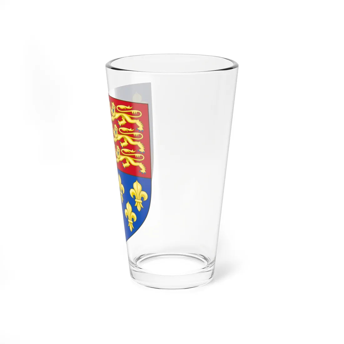 Royal Arms of England 1399-1603 (England) (Coat of Arms) Pint Glass 16oz - Go Mug Yourself