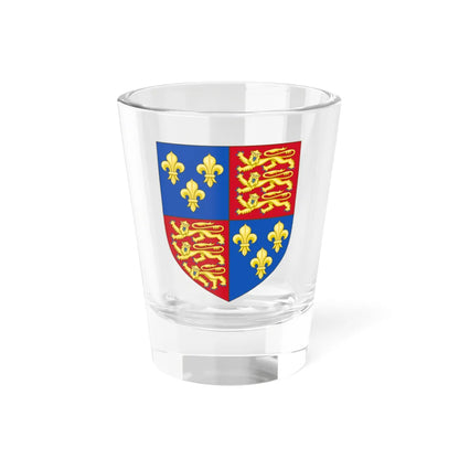 Royal Arms of England 1399-1603 (England) (Coat of Arms) Shot Glass 1.5oz 1.5oz - Go Mug Yourself