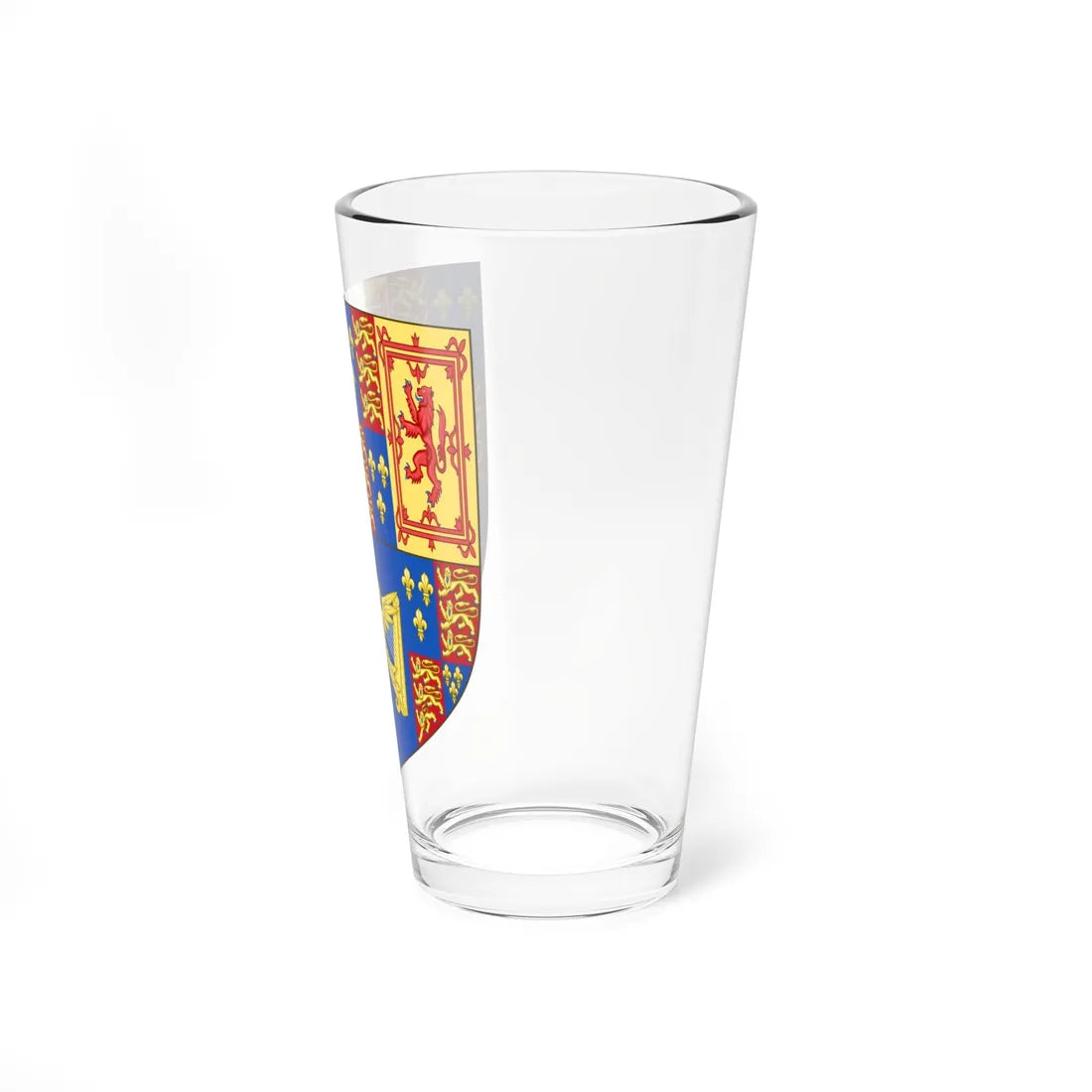 Royal Arms of England 1689-1694 (England) (Coat of Arms) Pint Glass 16oz - Go Mug Yourself