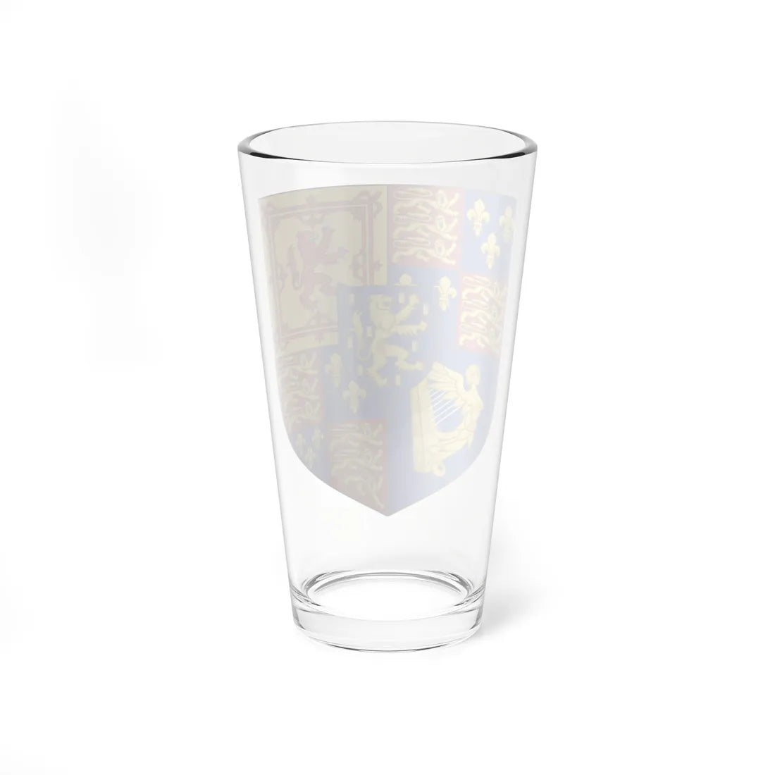 Royal Arms of England 1694-1702 (Ireland) (Coat of Arms) Pint Glass 16oz - Go Mug Yourself