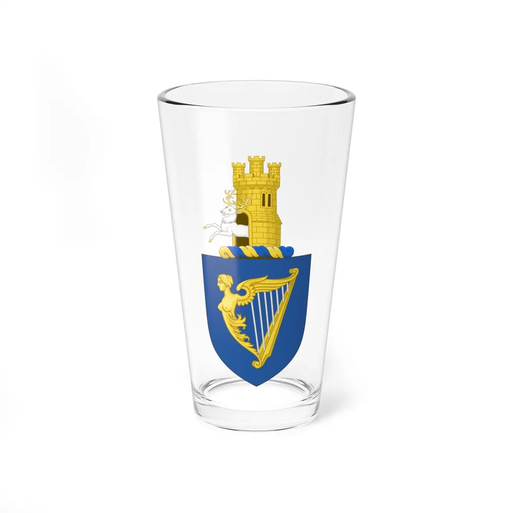 Royal arms of Ireland - Pint Glass 16oz-16oz-Go Mug Yourself