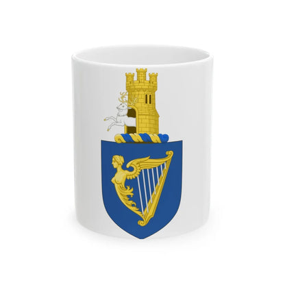 Royal arms of Ireland - White Coffee Mug-11oz-Go Mug Yourself