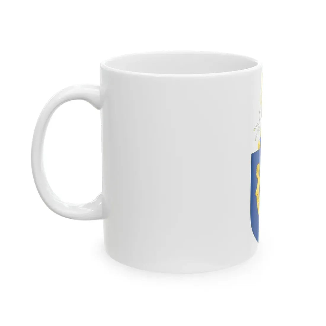Royal arms of Ireland - White Coffee Mug - Go Mug Yourself