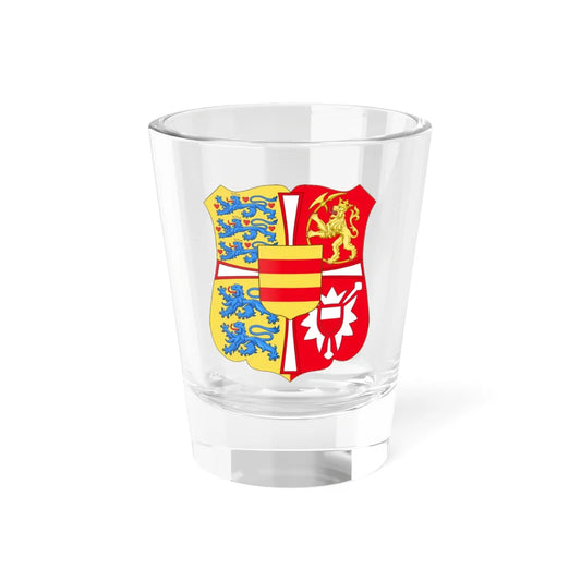 Royal Arms of Norway  Denmark 1523-1535 (Denmark) (Coat of Arms) Shot Glass 1.5oz 1.5oz - Go Mug Yourself