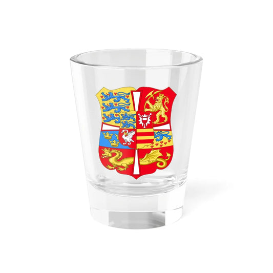 Royal Arms of Norway  Denmark 1535-1559 (Denmark) (Coat of Arms) Shot Glass 1.5oz 1.5oz - Go Mug Yourself