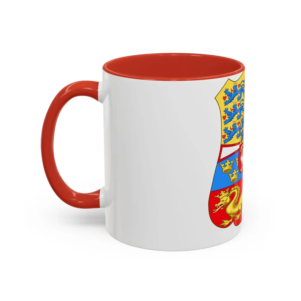 Royal Arms of Norway & Denmark (1559-1699) - Accent Coffee Mug - Go Mug Yourself