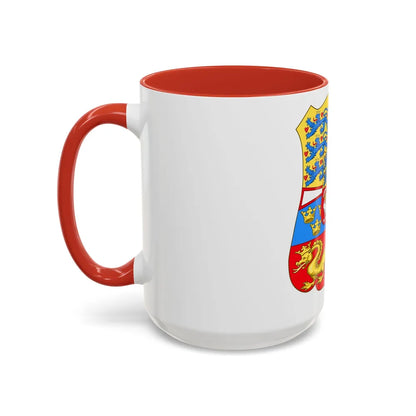 Royal Arms of Norway & Denmark (1559-1699) - Accent Coffee Mug - Go Mug Yourself