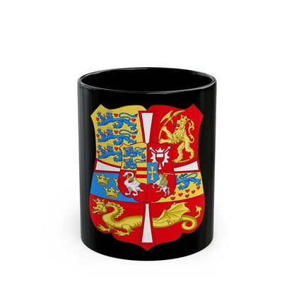 Royal Arms of Norway & Denmark (1559-1699) - Black Coffee Mug 11oz - Go Mug Yourself