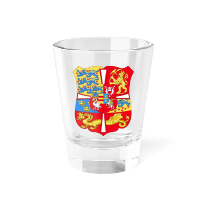 Royal Arms of Norway  Denmark 1559-1699 (Denmark) (Coat of Arms) Shot Glass 1.5oz 1.5oz - Go Mug Yourself