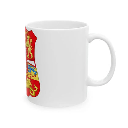 Royal Arms of Norway & Denmark (1559-1699) - White Coffee Mug - Go Mug Yourself