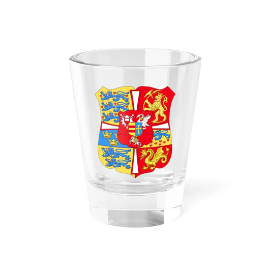 Royal Arms of Norway  Denmark 1699-1819 (Denmark) (Coat of Arms) Shot Glass 1.5oz 1.5oz - Go Mug Yourself