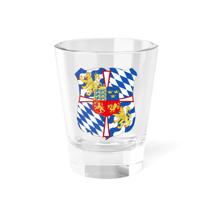 Royal Arms of Norway Denmark  Sweden 1442-1448 (Sweden) (Coat of Arms) Shot Glass 1.5oz 1.5oz - Go Mug Yourself