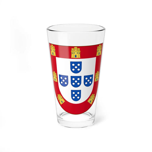 Royal Arms of Portugal - Pint Glass 16oz-16oz-Go Mug Yourself