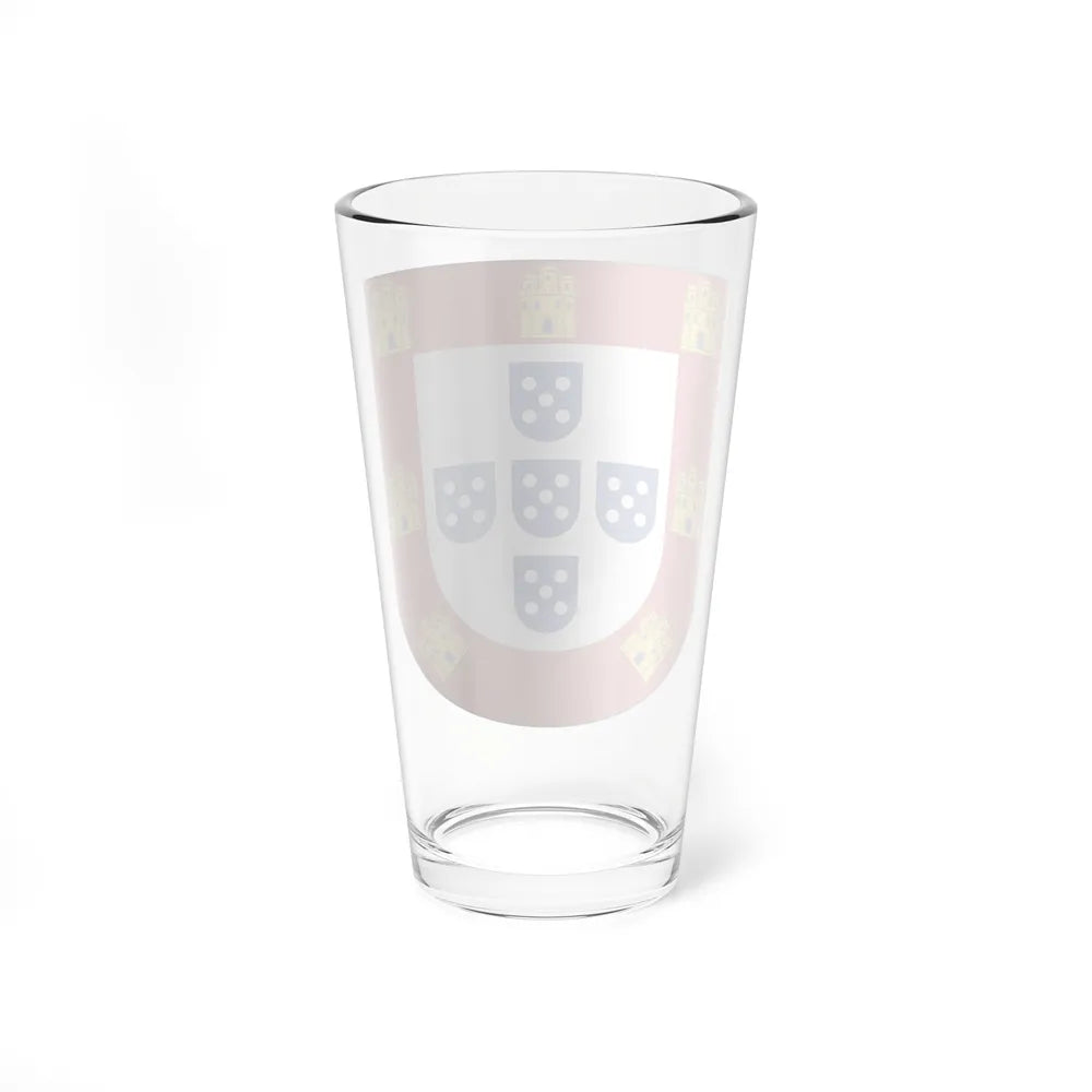 Royal Arms of Portugal - Pint Glass 16oz-Go Mug Yourself