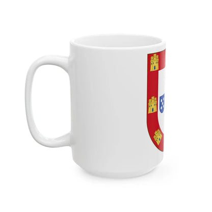 Royal Arms of Portugal - White Coffee Mug-Go Mug Yourself