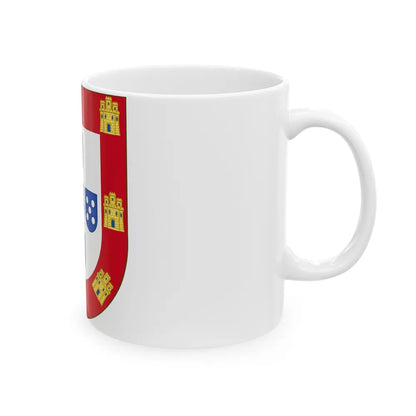 Royal Arms of Portugal - White Coffee Mug-Go Mug Yourself