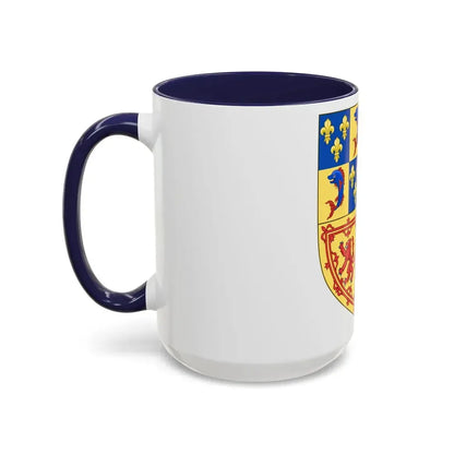Royal Arms of the Kingdom of Scotland (1558-1559) - Accent Coffee Mug - Go Mug Yourself