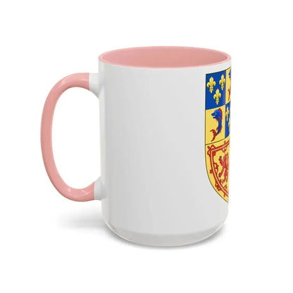 Royal Arms of the Kingdom of Scotland (1558-1559) - Accent Coffee Mug - Go Mug Yourself