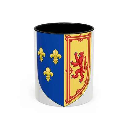 Royal Arms of the Kingdom of Scotland (1559-1560) - Accent Coffee Mug 11oz Black - Go Mug Yourself