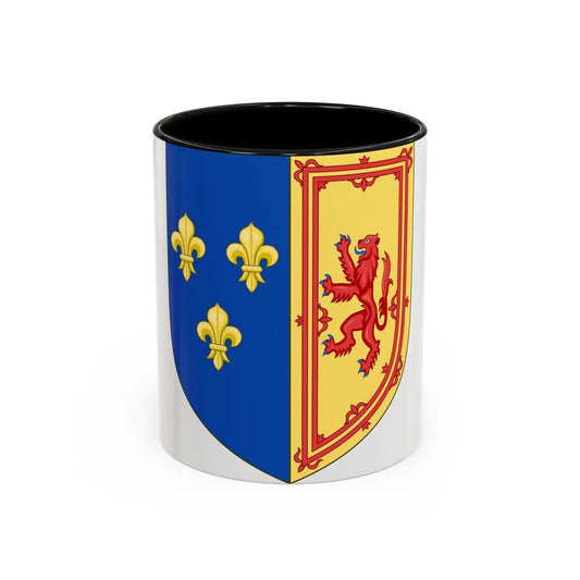 Royal Arms of the Kingdom of Scotland (1559-1560) - Accent Coffee Mug 11oz Black - Go Mug Yourself
