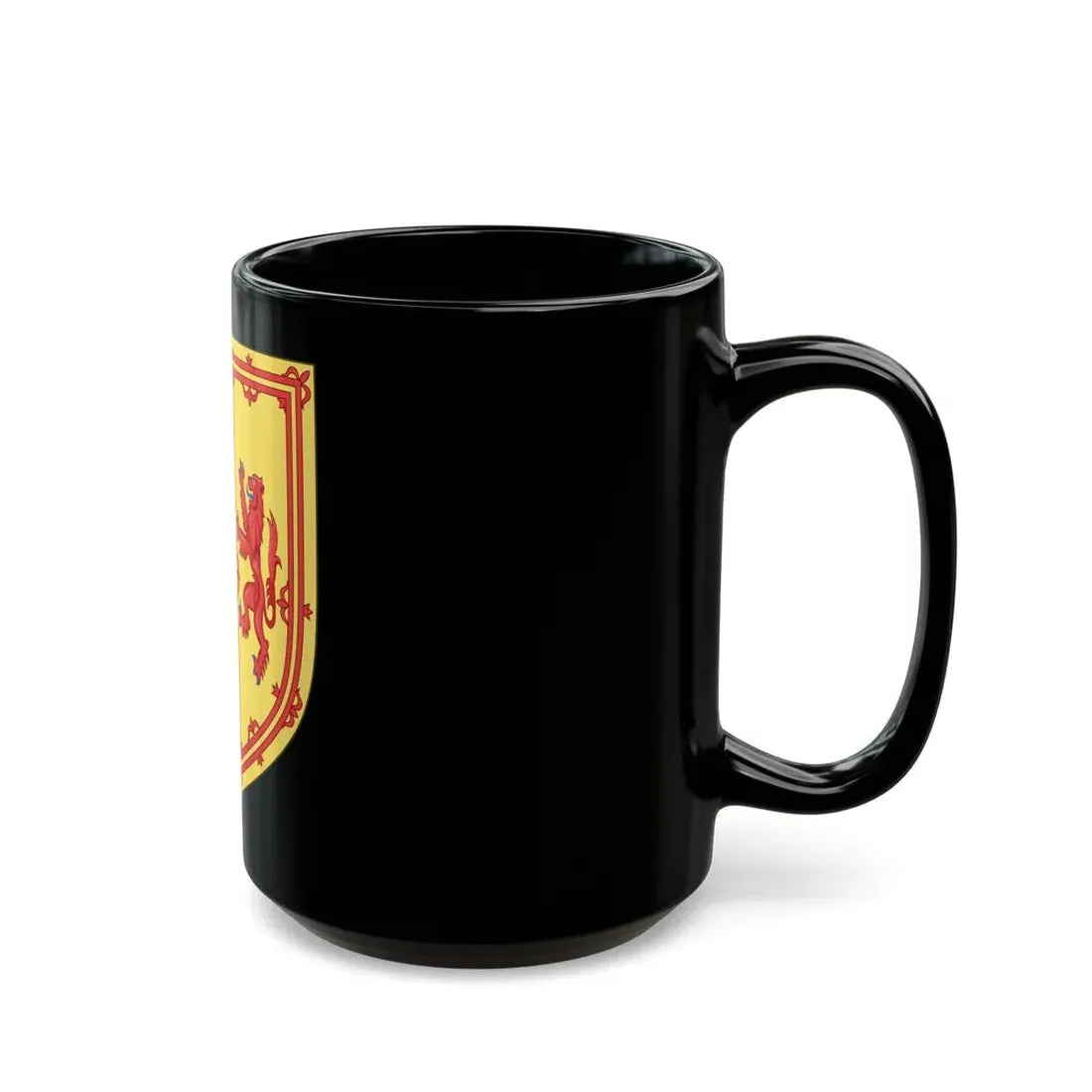 Royal Arms of the Kingdom of Scotland (1559-1560) - Black Coffee Mug - Go Mug Yourself