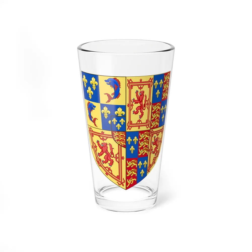 Royal Arms of the Kingdom of Scotland (1559) - Pint Glass 16oz-16oz-Go Mug Yourself