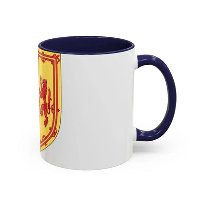 Royal Arms of the Kingdom of Scotland (1560-1565) - Accent Coffee Mug - Go Mug Yourself