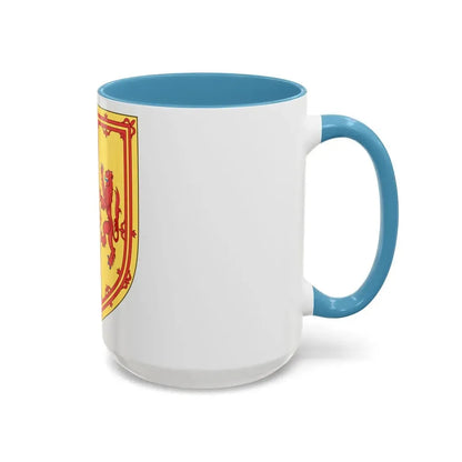 Royal Arms of the Kingdom of Scotland (1560-1565) - Accent Coffee Mug - Go Mug Yourself