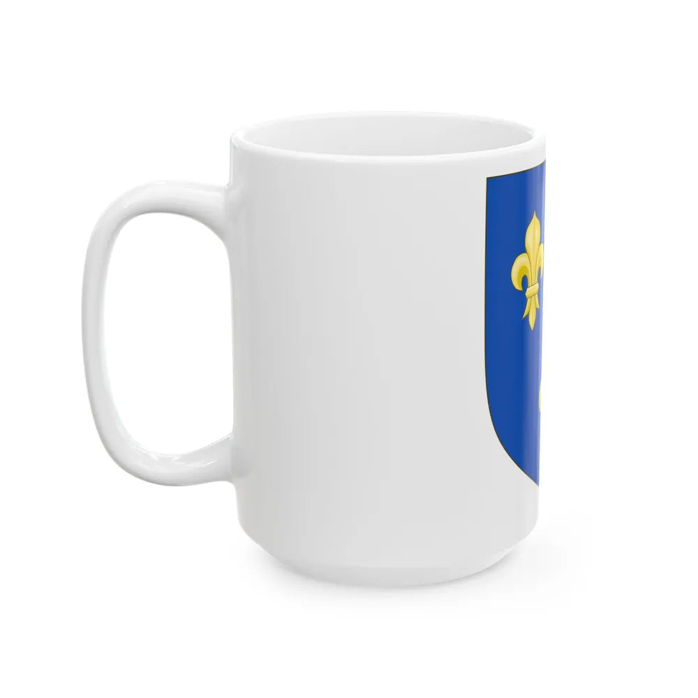 Royal Arms of the Kingdom of Scotland (1560-1565) - White Coffee Mug-Go Mug Yourself