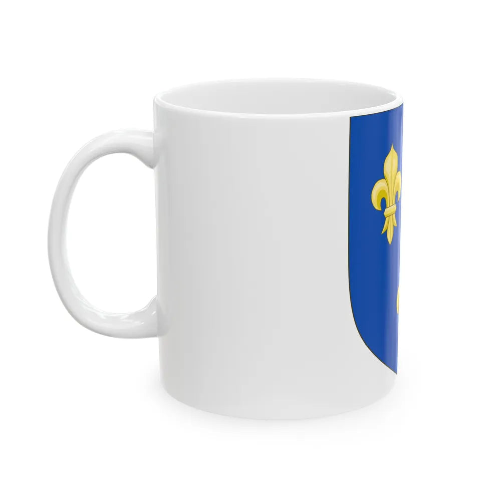 Royal Arms of the Kingdom of Scotland (1560-1565) - White Coffee Mug-Go Mug Yourself