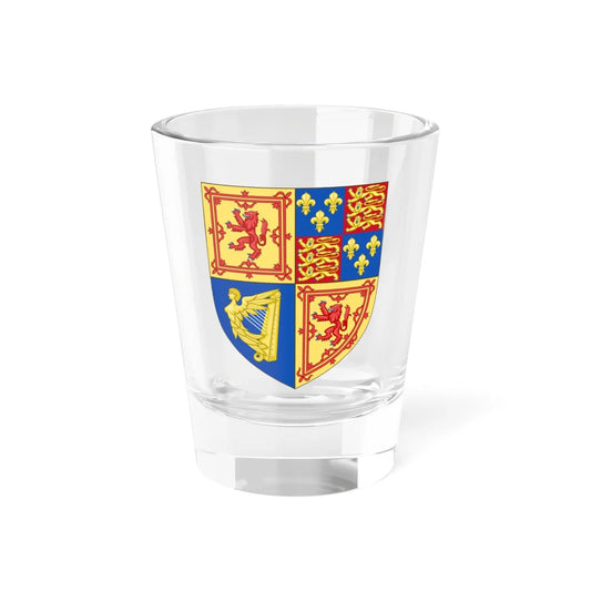 Royal Arms of the Kingdom of Scotland 1603-1707 (Scotland) (Coat of Arms) Shot Glass 1.5oz 1.5oz - Go Mug Yourself