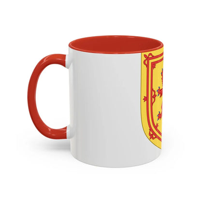Royal Arms of the Kingdom of Scotland - Accent Coffee Mug - Go Mug Yourself