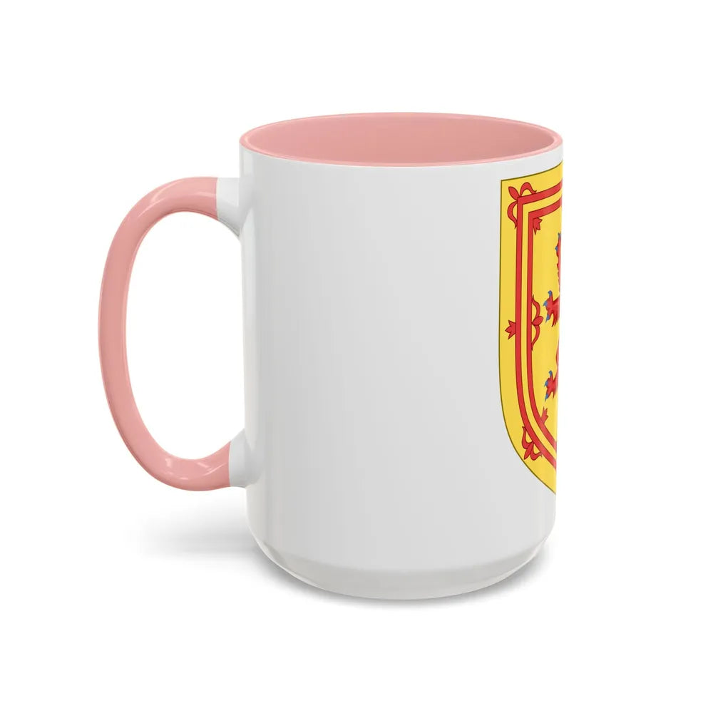 Royal Arms of the Kingdom of Scotland - Accent Coffee Mug - Go Mug Yourself