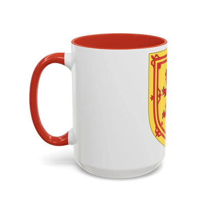 Royal Arms of the Kingdom of Scotland - Accent Coffee Mug - Go Mug Yourself