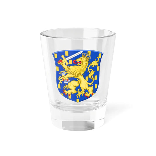 Royal Arms of the Netherlands 1815-1907 (Netherlands) (Coat of Arms) Shot Glass 1.5oz 1.5oz - Go Mug Yourself