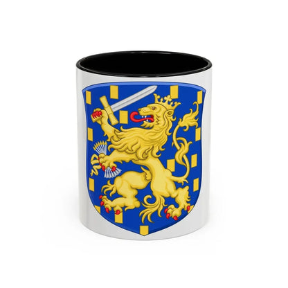 Royal Arms of the Netherlands - Accent Coffee Mug 11oz Black - Go Mug Yourself
