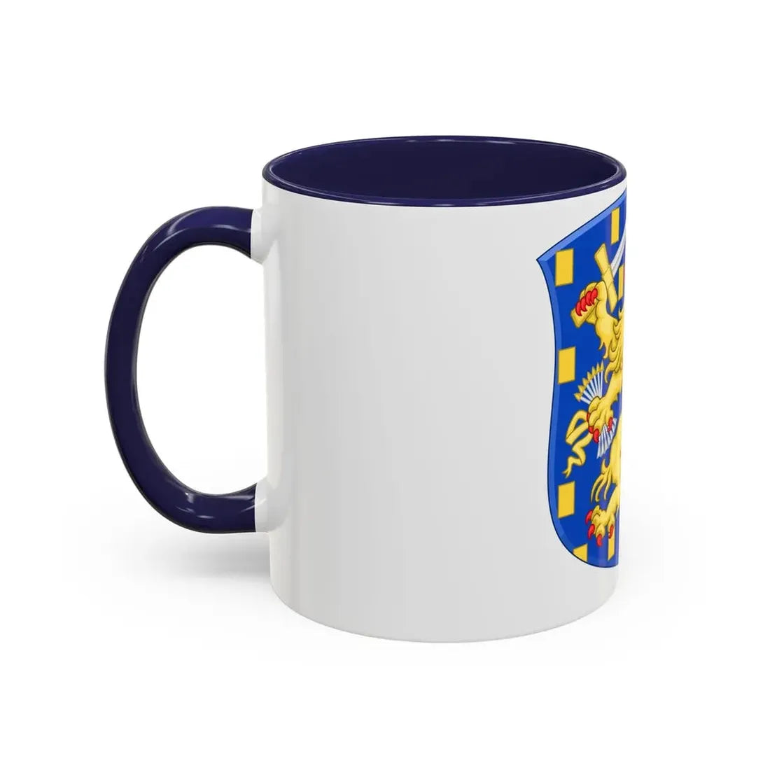 Royal Arms of the Netherlands - Accent Coffee Mug - Go Mug Yourself