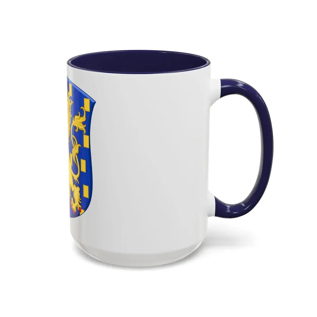 Royal Arms of the Netherlands - Accent Coffee Mug - Go Mug Yourself