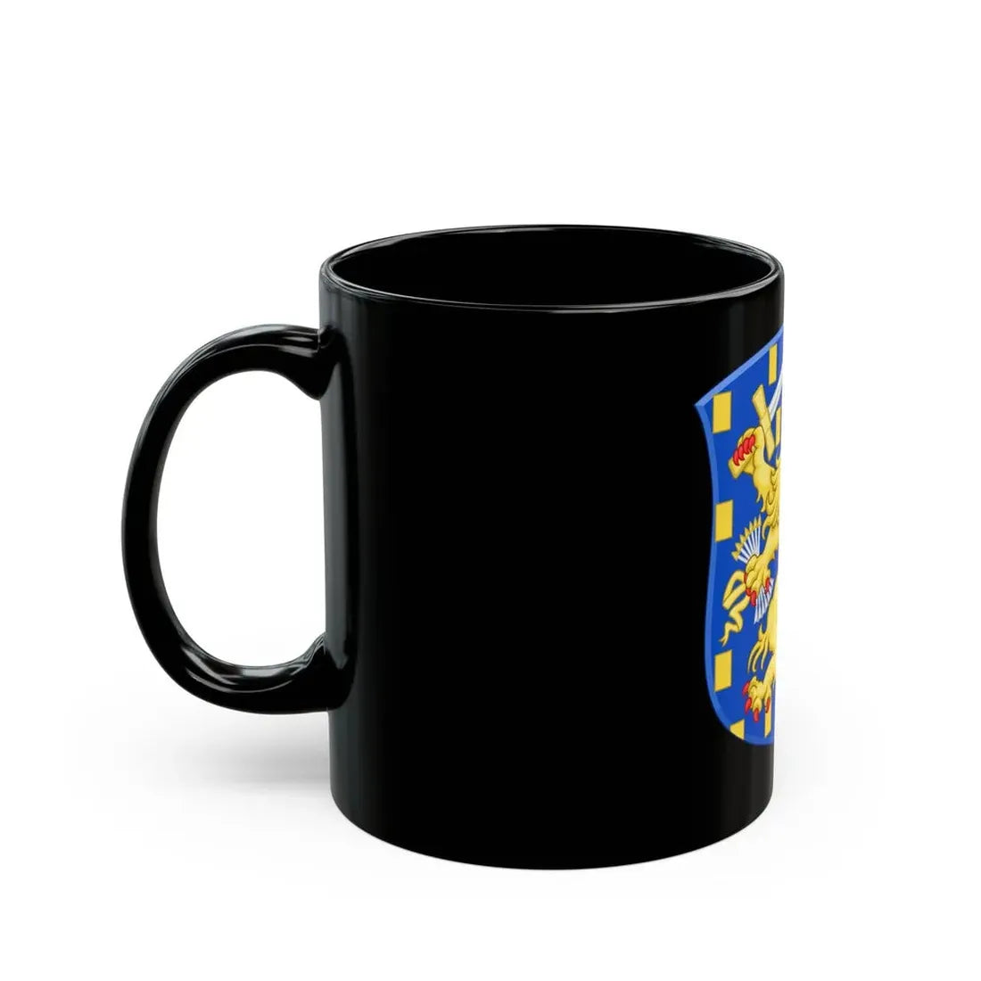Royal Arms of the Netherlands - Black Coffee Mug - Go Mug Yourself