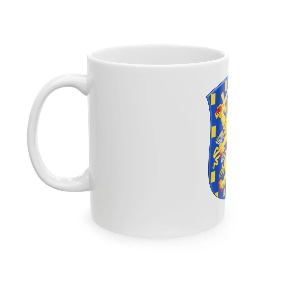 Royal Arms of the Netherlands - White Coffee Mug - Go Mug Yourself