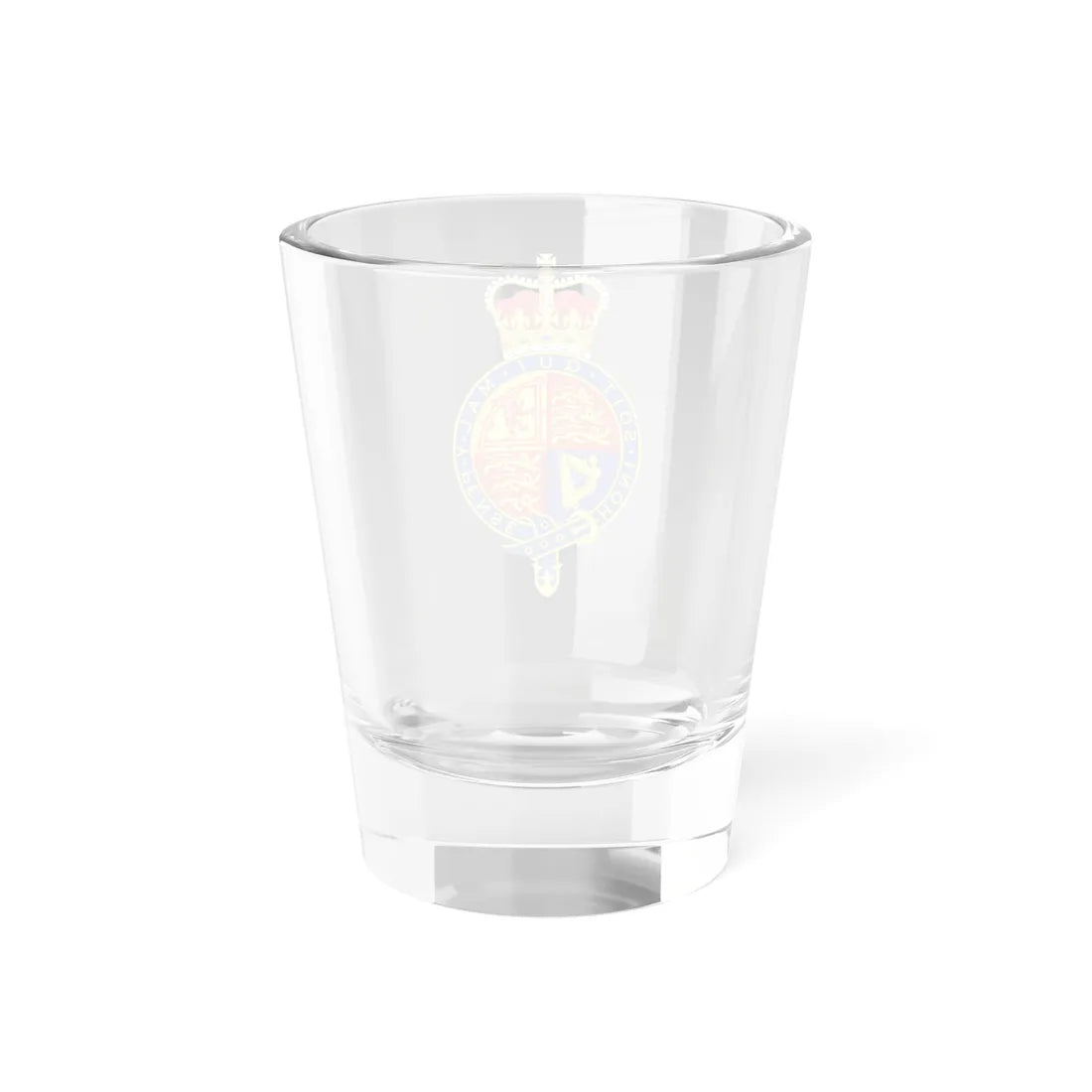 Royal Arms of the United Kingdom Privy Council (United Kingdom) (Coat of Arms) Shot Glass 1.5oz - Go Mug Yourself
