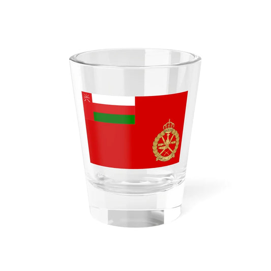Royal Army of Oman Flag (Oman) Shot Glass 1.5oz 1.5oz - Go Mug Yourself